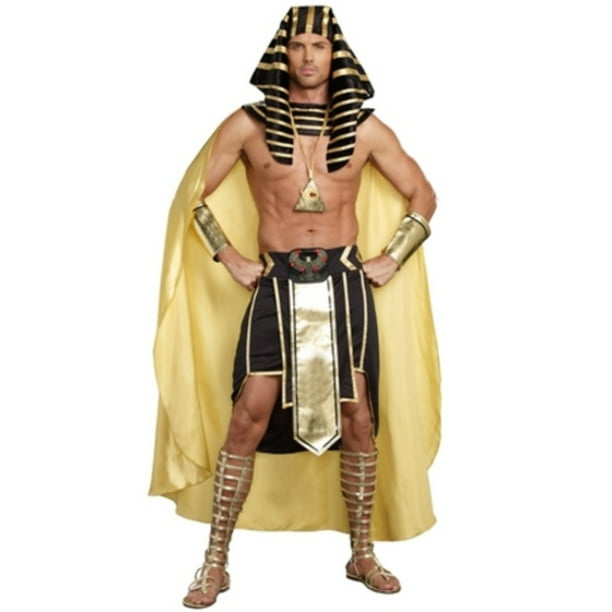 Dreamgirl King Of Egypt Adult Men's Costume Pharaoh King Tut Black Gold MD-XXL